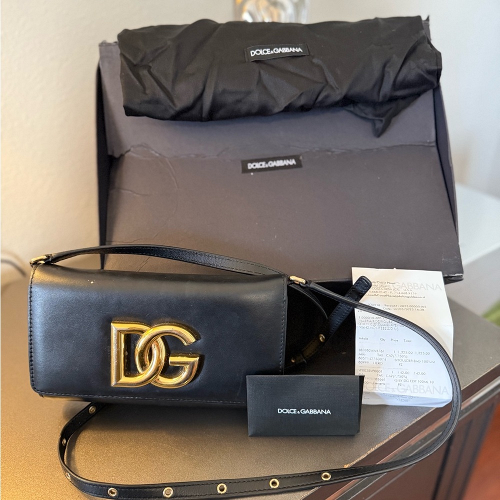 Dolce & Gabbana Black and Gold Women's Bag